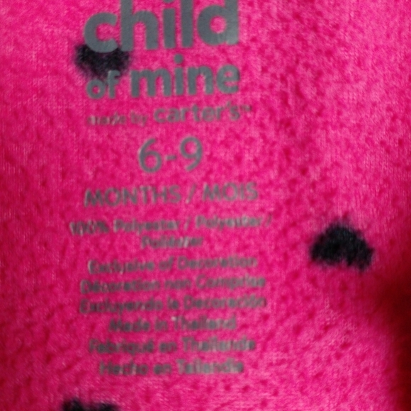 Carter's Child of Mine Baby Sleeper - Picture 3 of 3